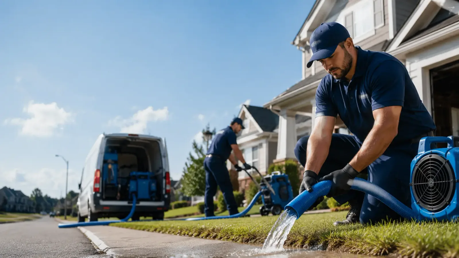 Flood Damage Restoration in Munden, KS